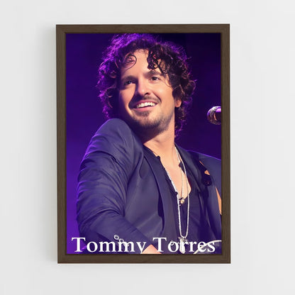 ap-tommy torres-1 cadre Bois foncé