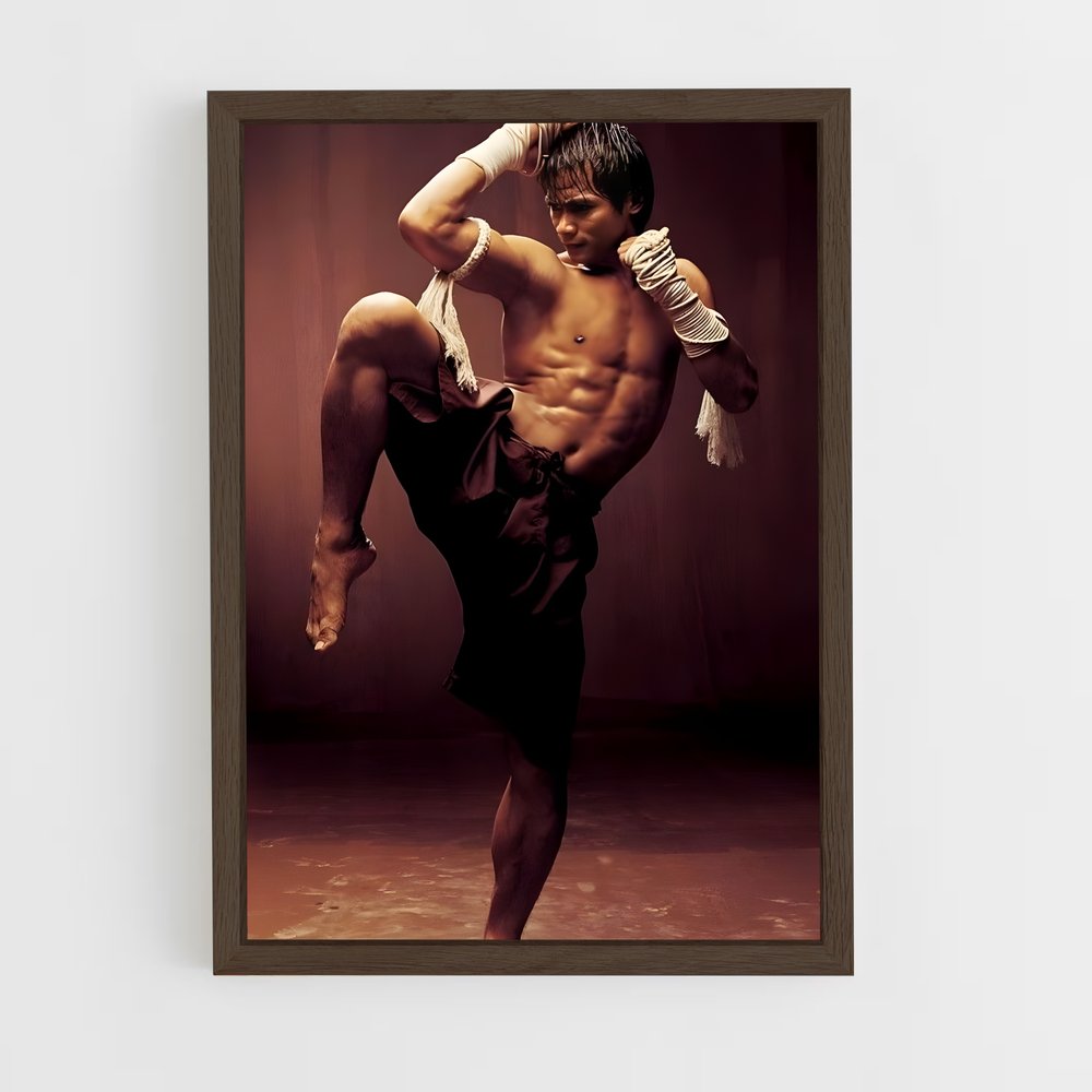 ap-tony jaa-1 cadre Bois foncé