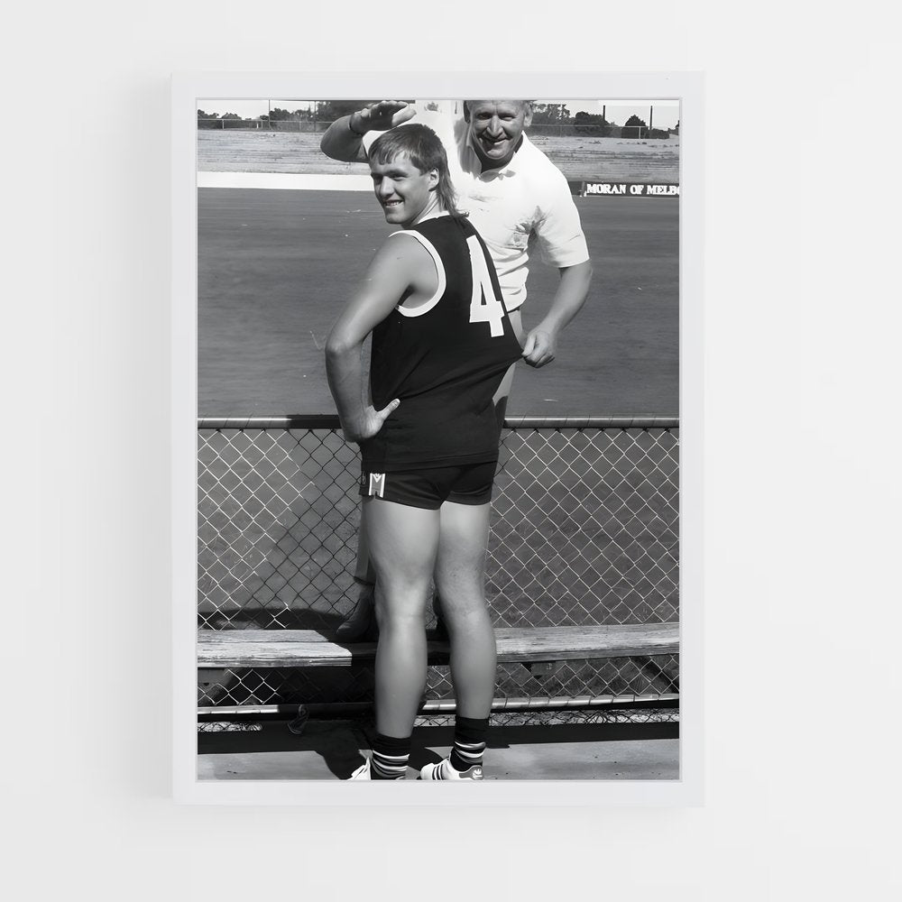 ap-tony lockett-2 cadre Blanc
