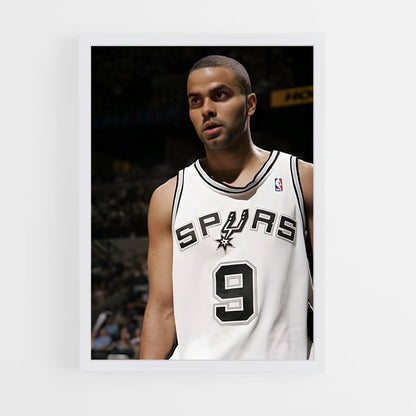 ap-tony parker-1 cadre Blanc