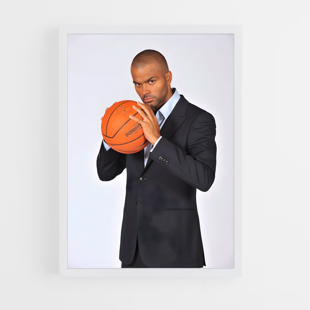 ap-tony parker-4 cadre Blanc