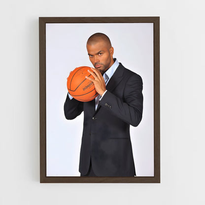 ap-tony parker-4 cadre Bois foncé