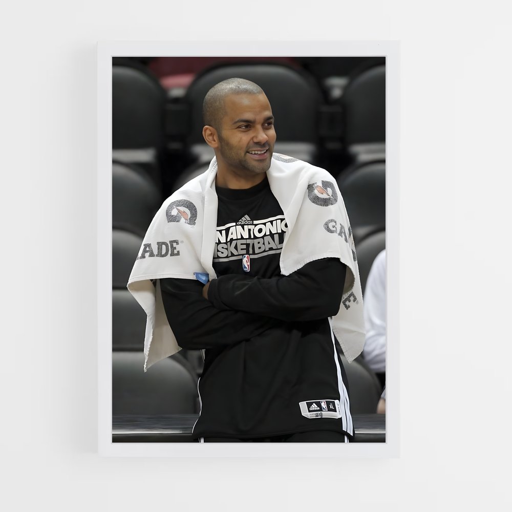 ap-tony parker-5 cadre Blanc