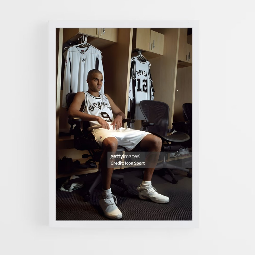 ap-tony parker-6 cadre Blanc