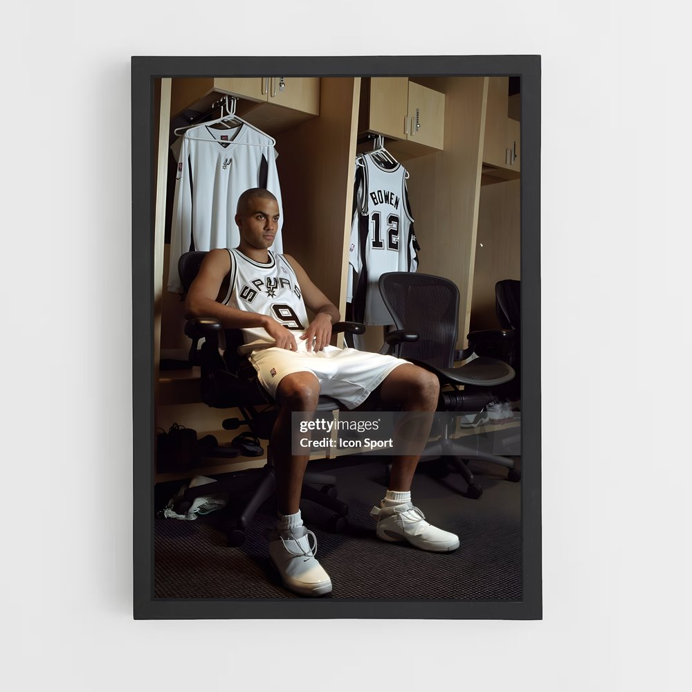 ap-tony parker-6 cadre Noir