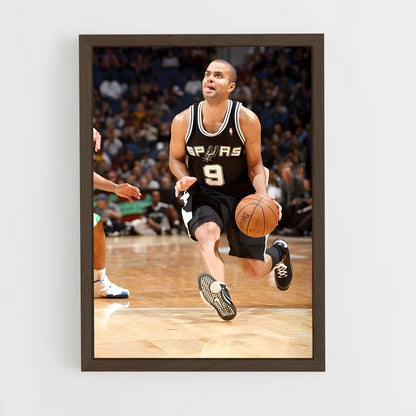 ap-tony parker-7 cadre Bois foncé