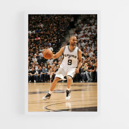 ap-tony parker-8 cadre Blanc