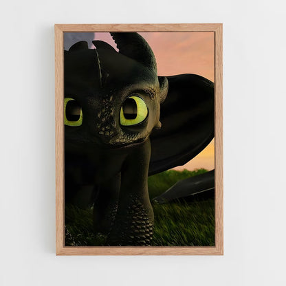 ap-toothless-6 cadre Bois clair