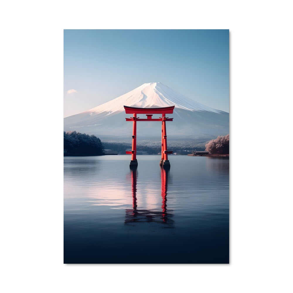 Poster Montagne Mystique