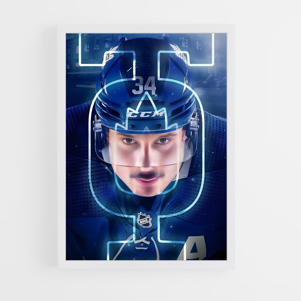ap-toronto maple leafs-12 cadre Blanc