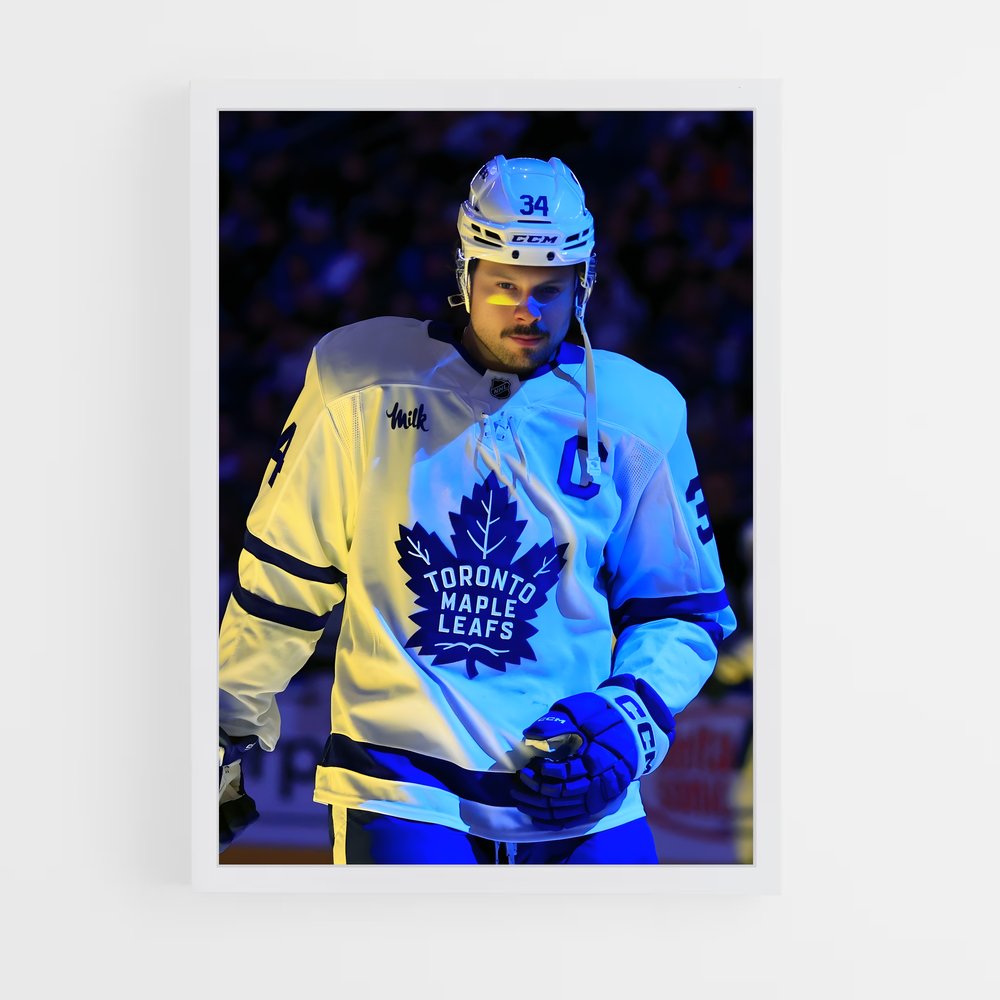 ap-toronto maple leafs-13 cadre Blanc