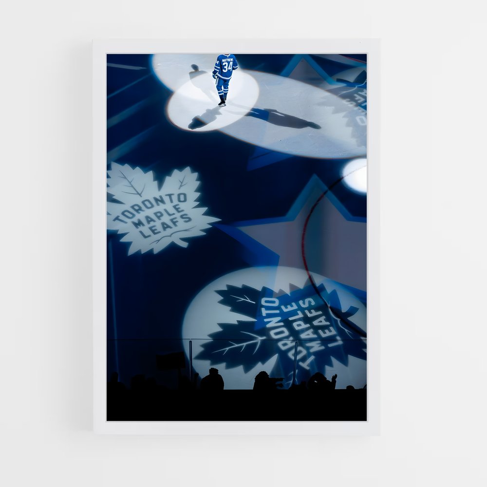 ap-toronto maple leafs-2 cadre Blanc