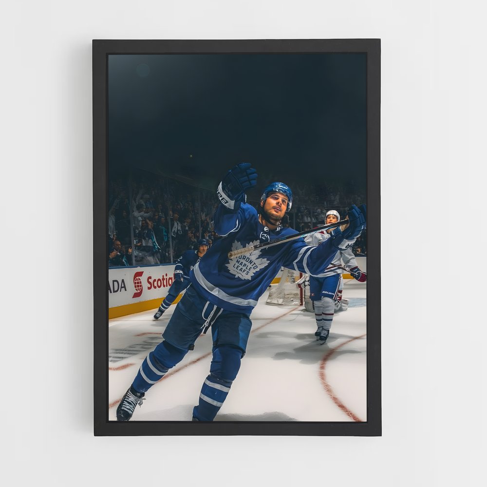 ap-toronto maple leafs-4 cadre Noir