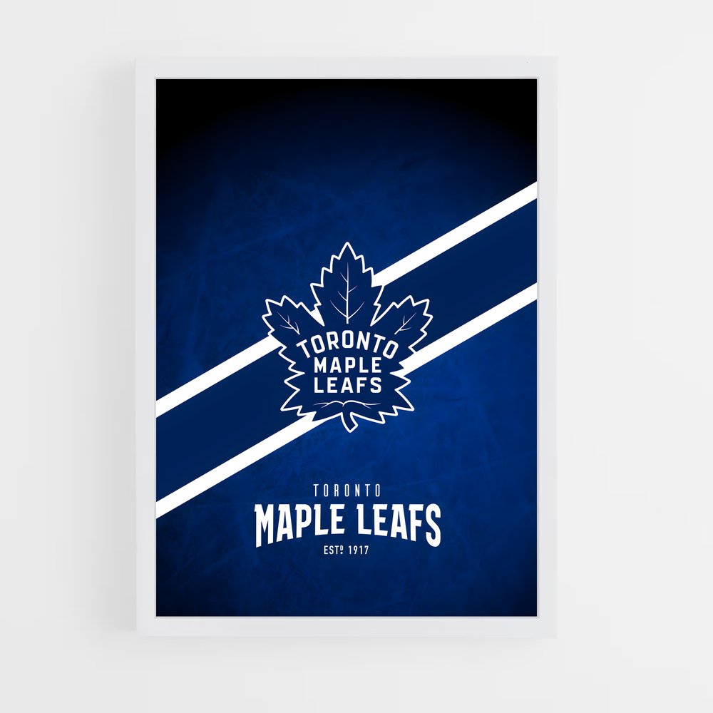 ap-toronto maple leafs-6 cadre Blanc