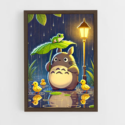ap-totoro-11 cadre Bois foncé