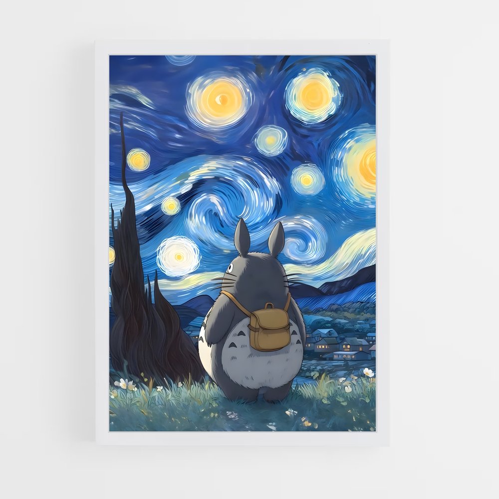 ap-totoro-6 cadre Blanc