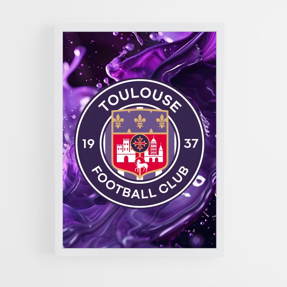 ap-toulouse fc-2 cadre Blanc