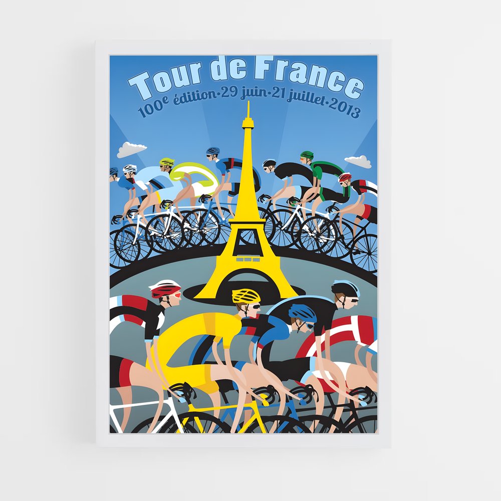 ap-tour de france-7 cadre Blanc
