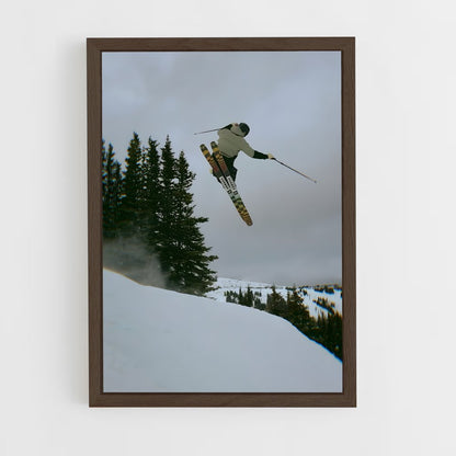 ap-tour de ski-9 cadre Bois foncé