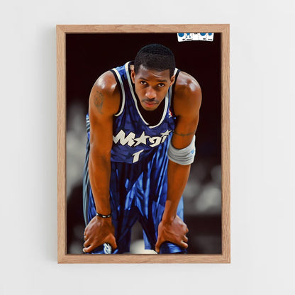 ap-tracy mcgrady-5 cadre Bois clair