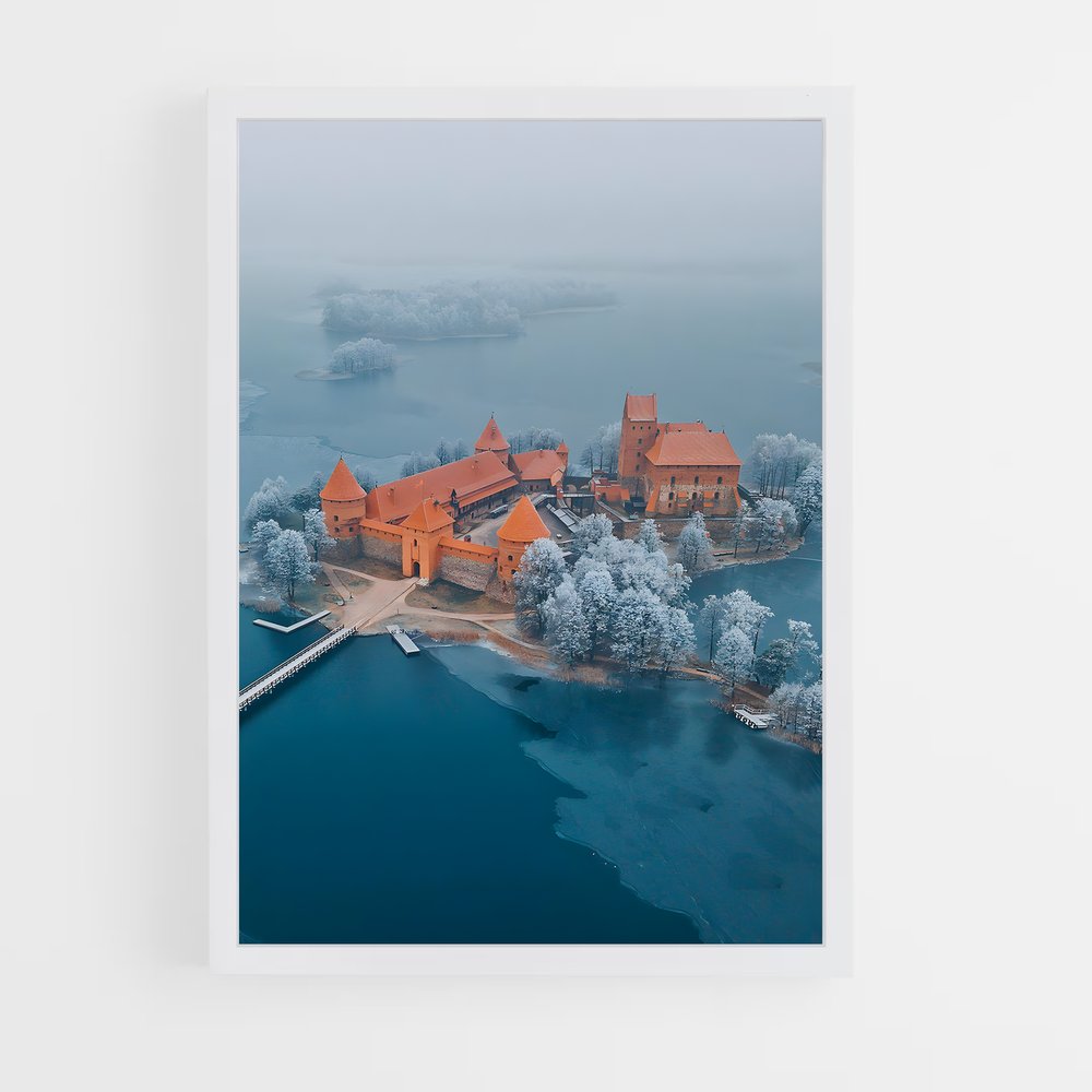 ap-trakai castle-1 cadre Blanc