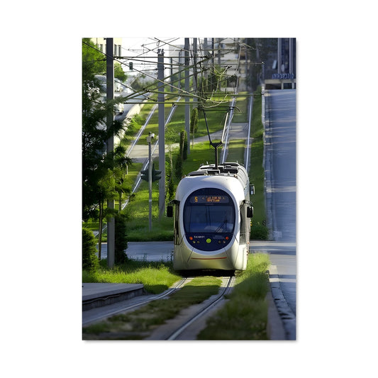 Poster Tramway Urbaine