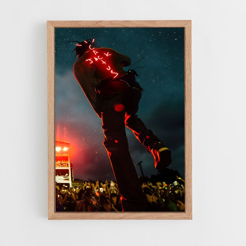ap-travis scott-8 cadre Bois clair