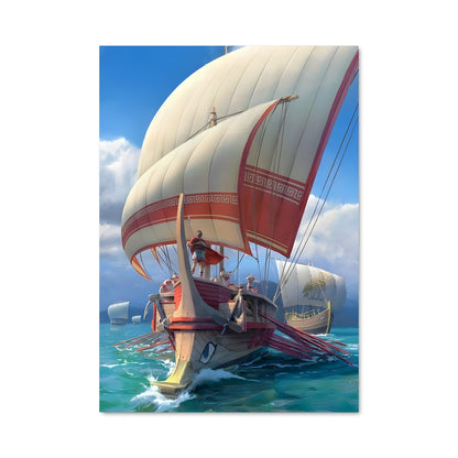 Poster Voyage en Trirème