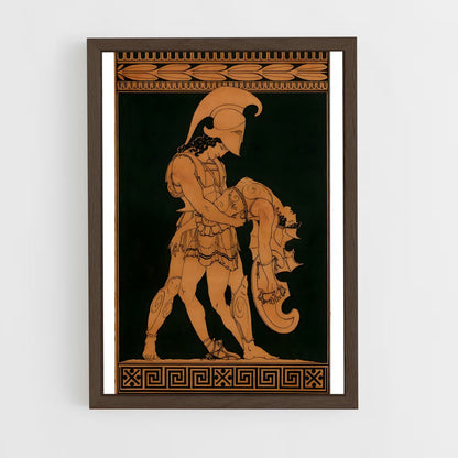 ap-trojan war-4 cadre Bois foncé