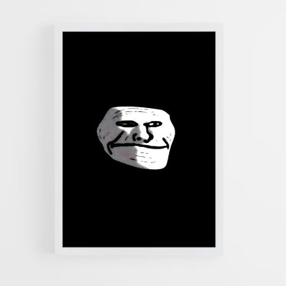 ap-trollface-3 cadre Blanc