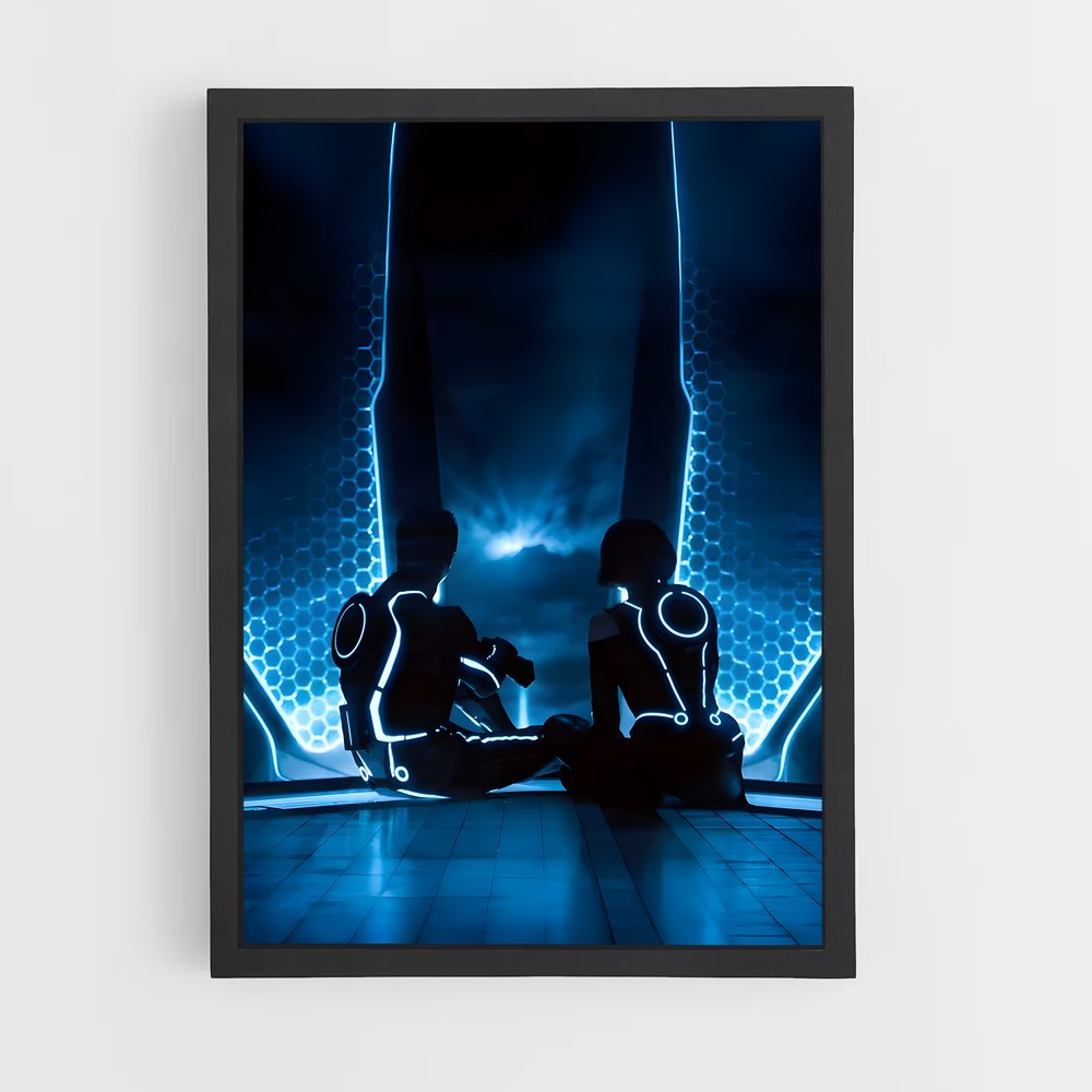 ap-tron lightcycle-1 cadre Noir