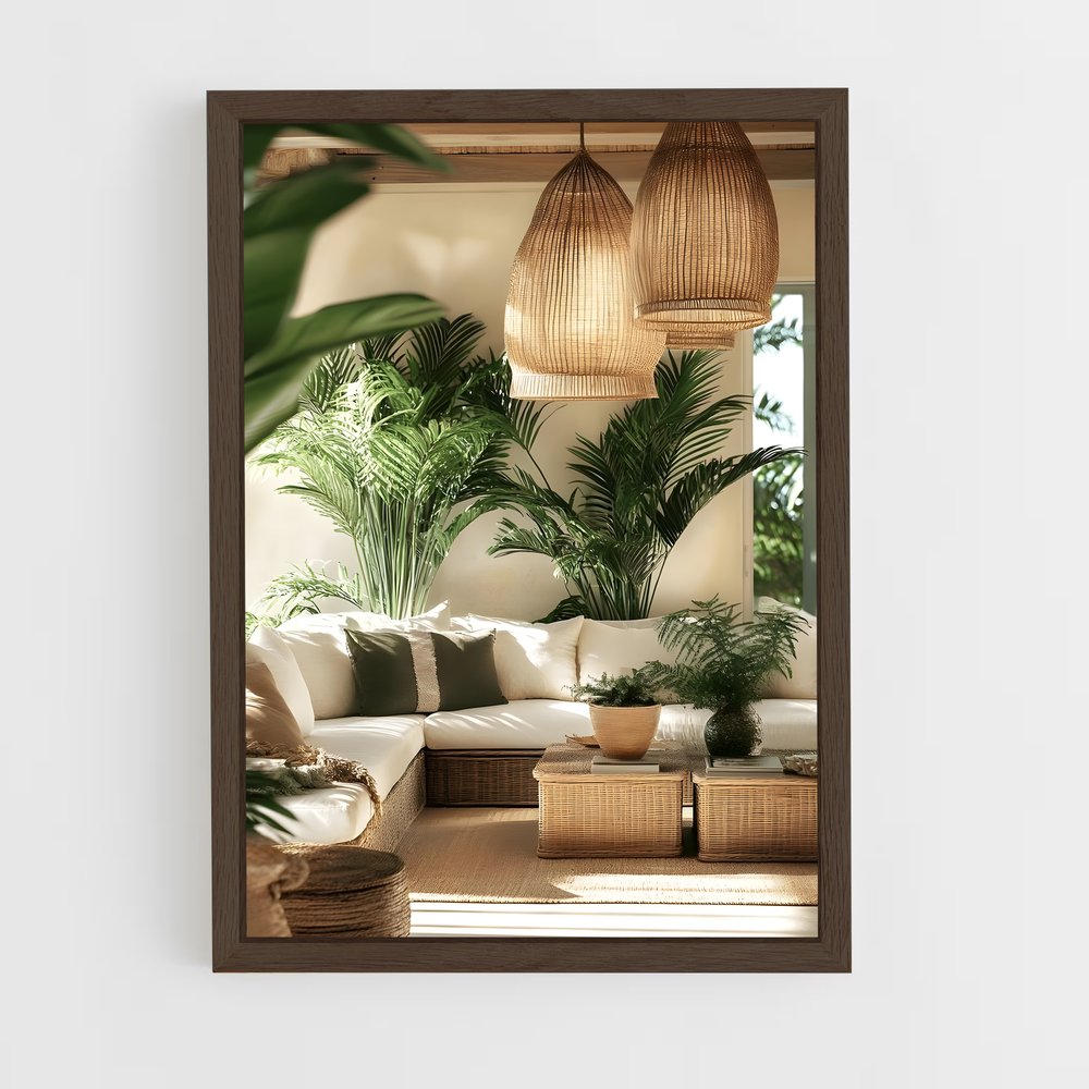ap-tropical-7 cadre Bois foncé