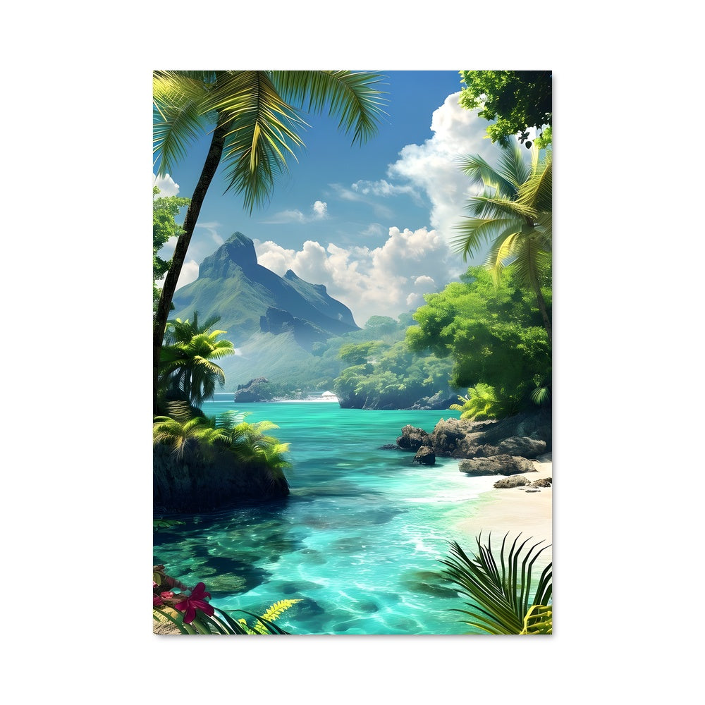 Poster Tropical islands 96966