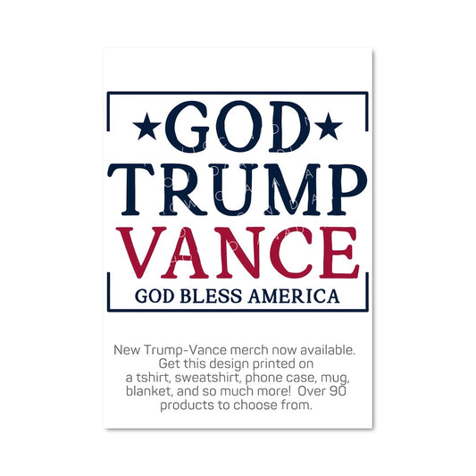 Poster Trump Vice 2024