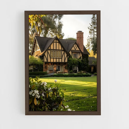 ap-tudor architecture-5 cadre Bois foncé