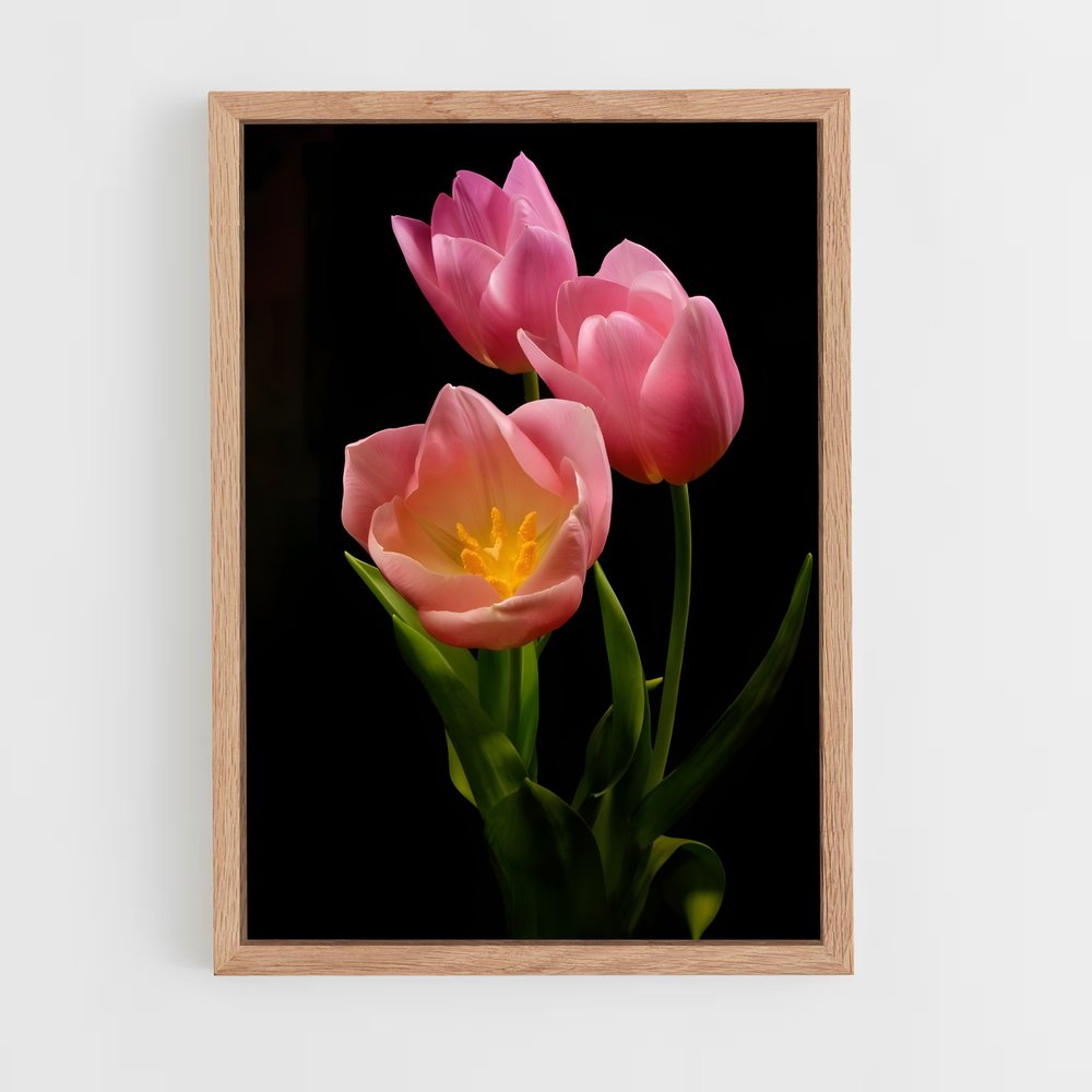 ap-tulip-3 cadre Bois clair
