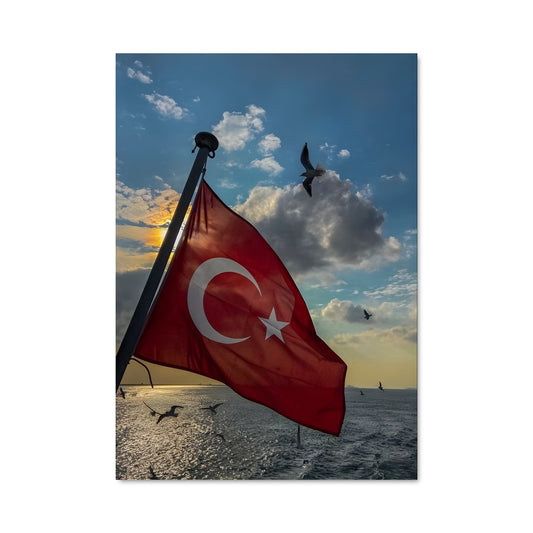 Poster Flamme de la Mer