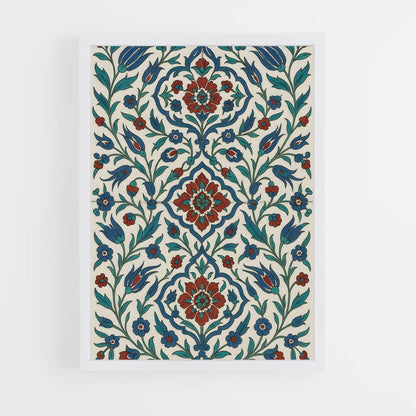 ap-turkish patterns-2 cadre Blanc