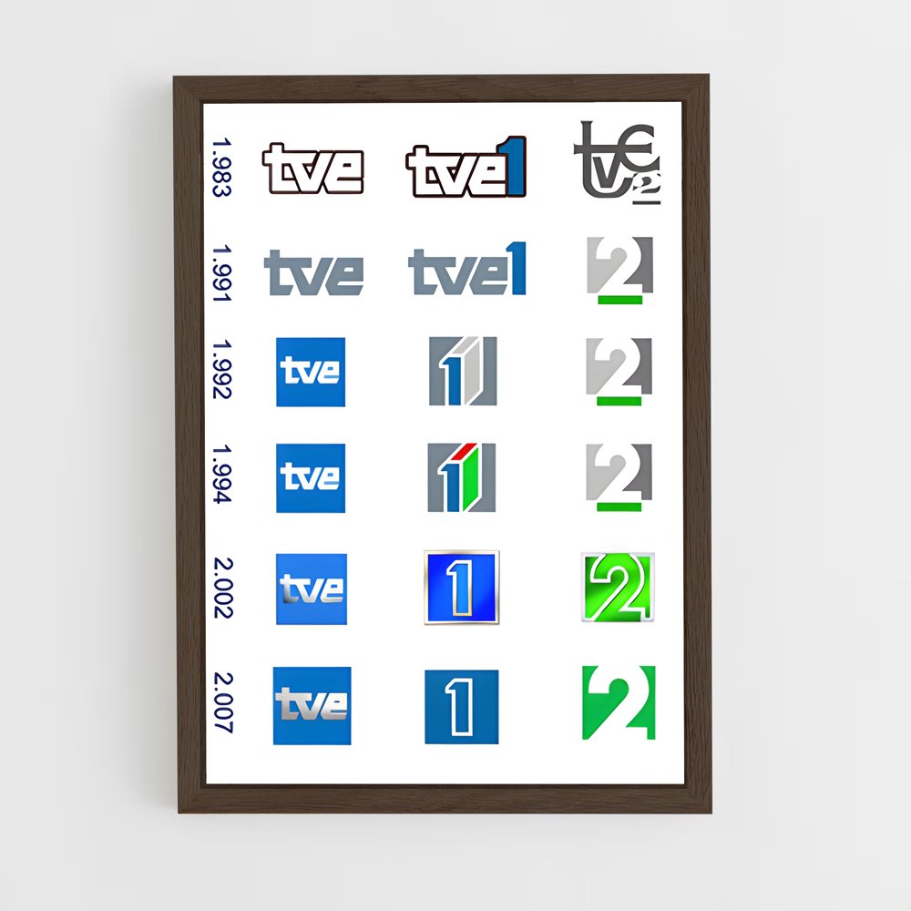 ap-tve-1 cadre Bois foncé