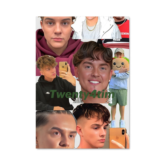 Poster Trio Souriant