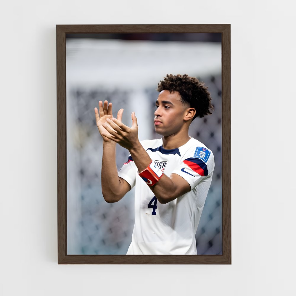 ap-tyler adams-8 cadre Bois foncé