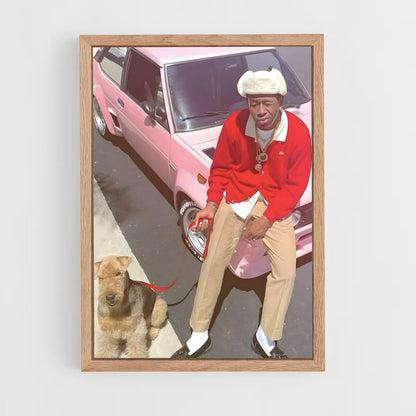 ap-tyler the creator-1 cadre Bois clair