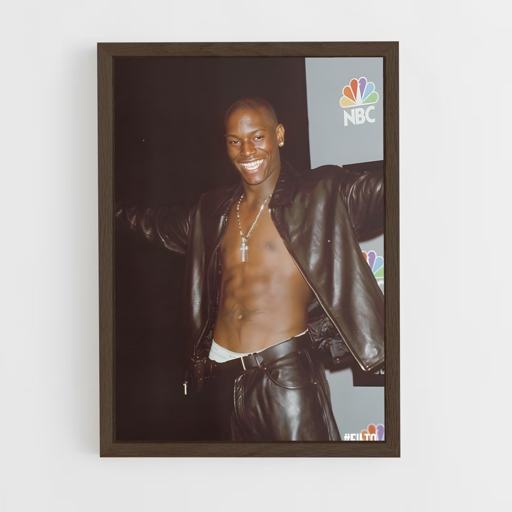 ap-tyrese gibson-1 cadre Bois foncé