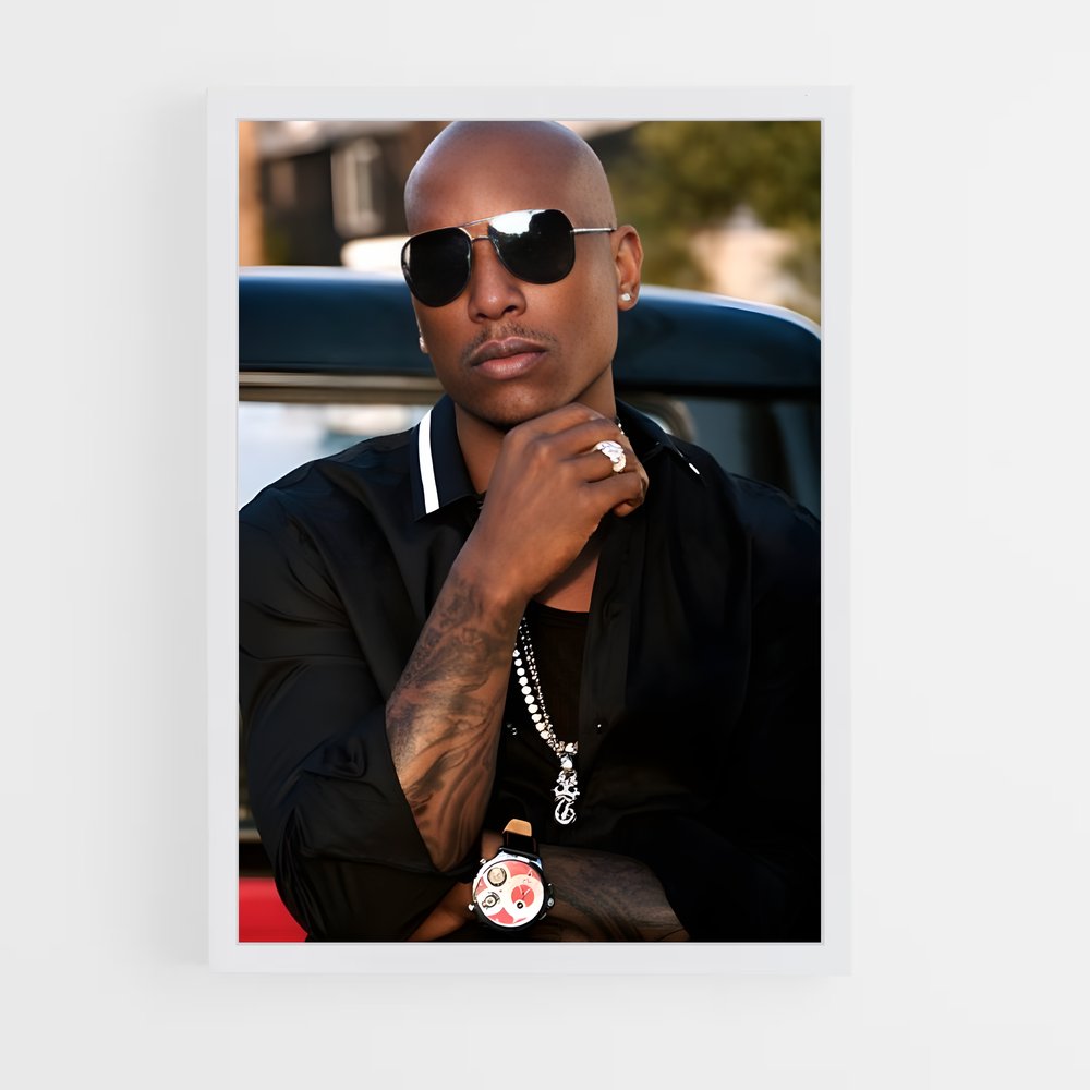 ap-tyrese gibson-3 cadre Blanc