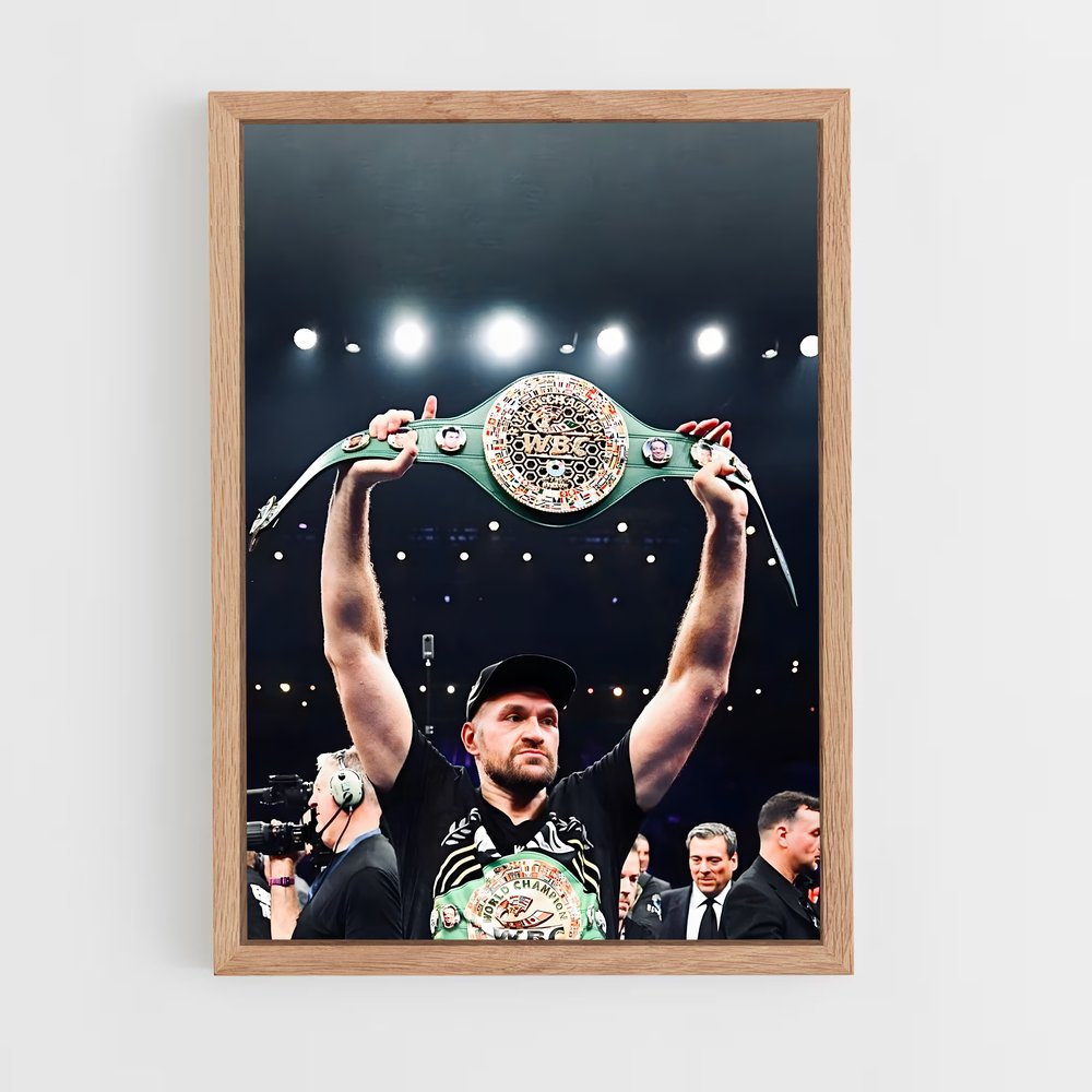 ap-tyson fury-3 cadre Bois clair