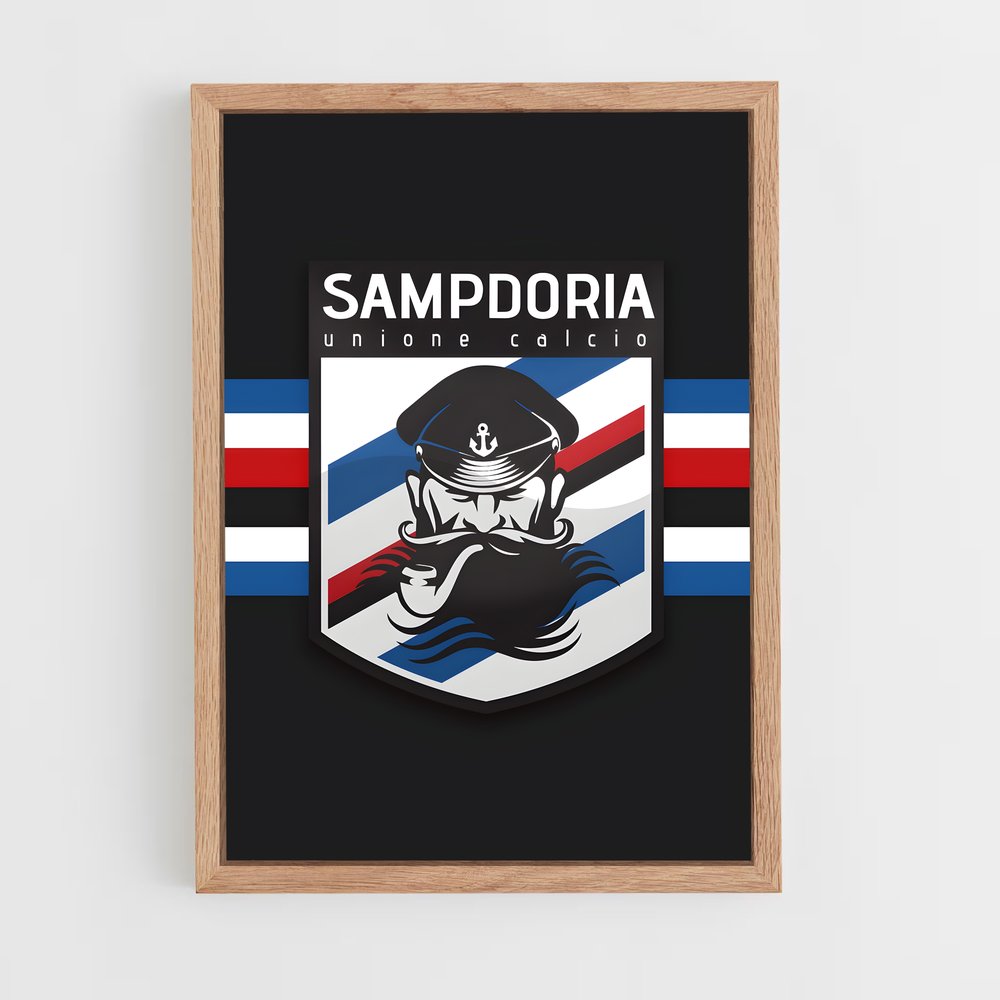 ap-uc sampdoria-4 cadre Bois clair
