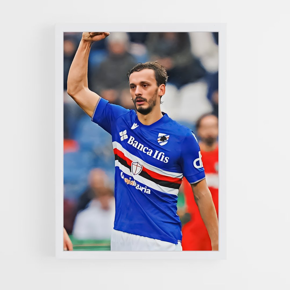 ap-uc sampdoria-7 cadre Blanc