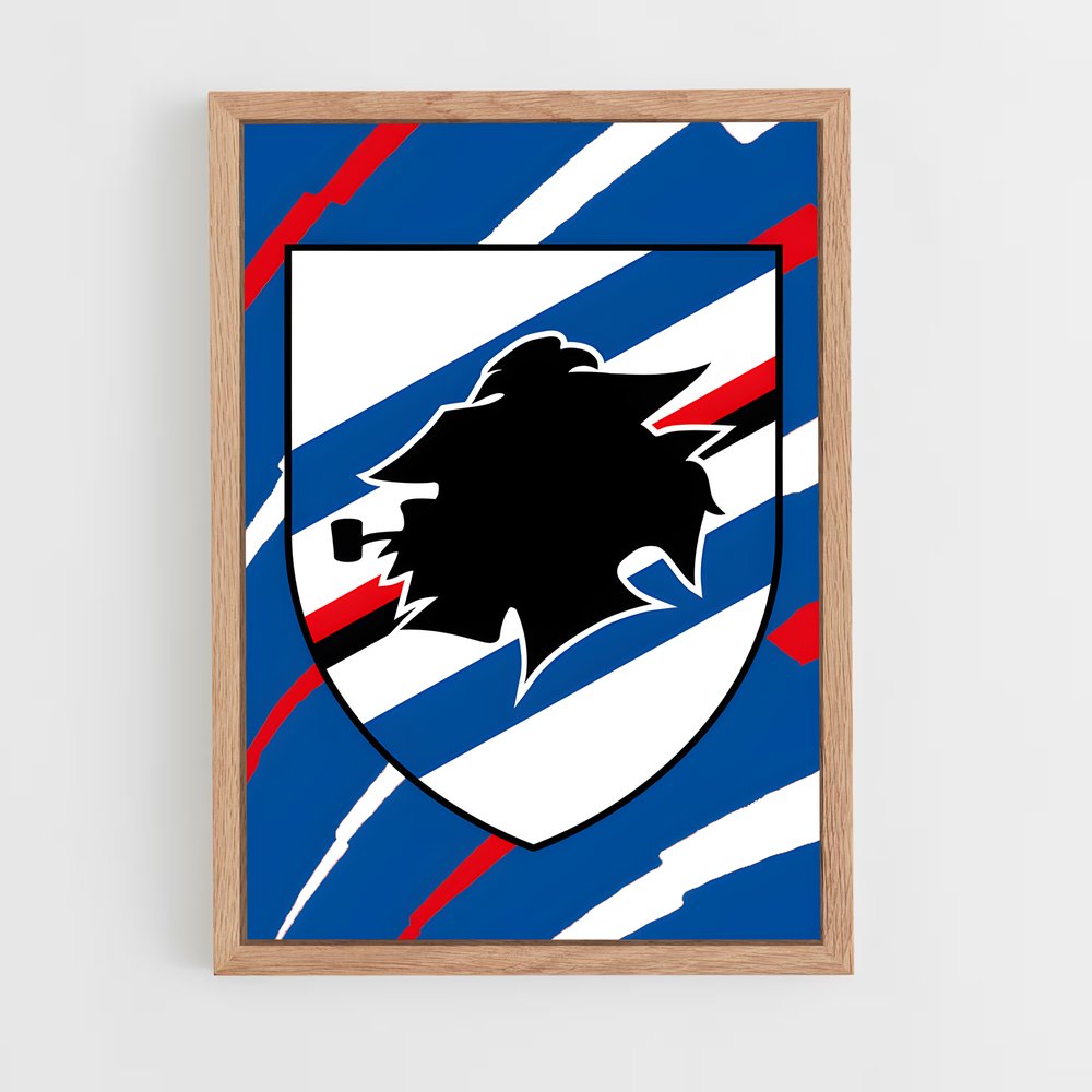 ap-uc sampdoria-9 cadre Bois clair