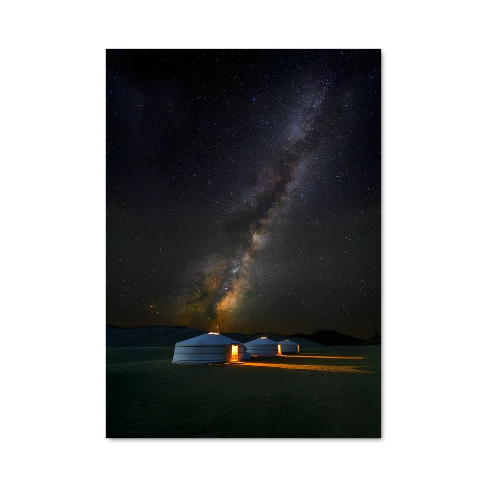 Poster Étoile d'Ulaanbaatar