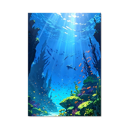 Poster Abysses Colorés